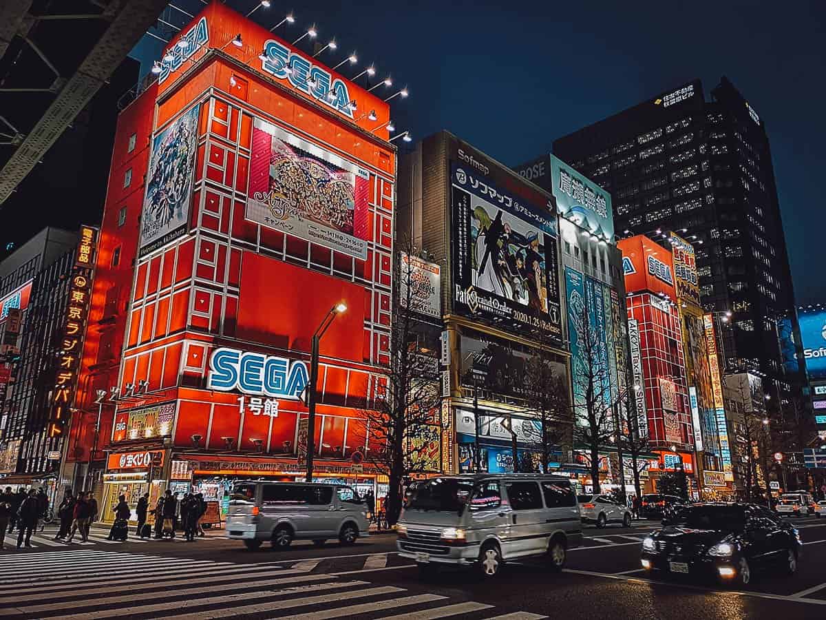 Akihabara in Tokyo