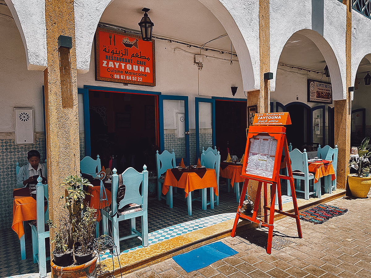 Restaurant Zaytouna in Essaouira