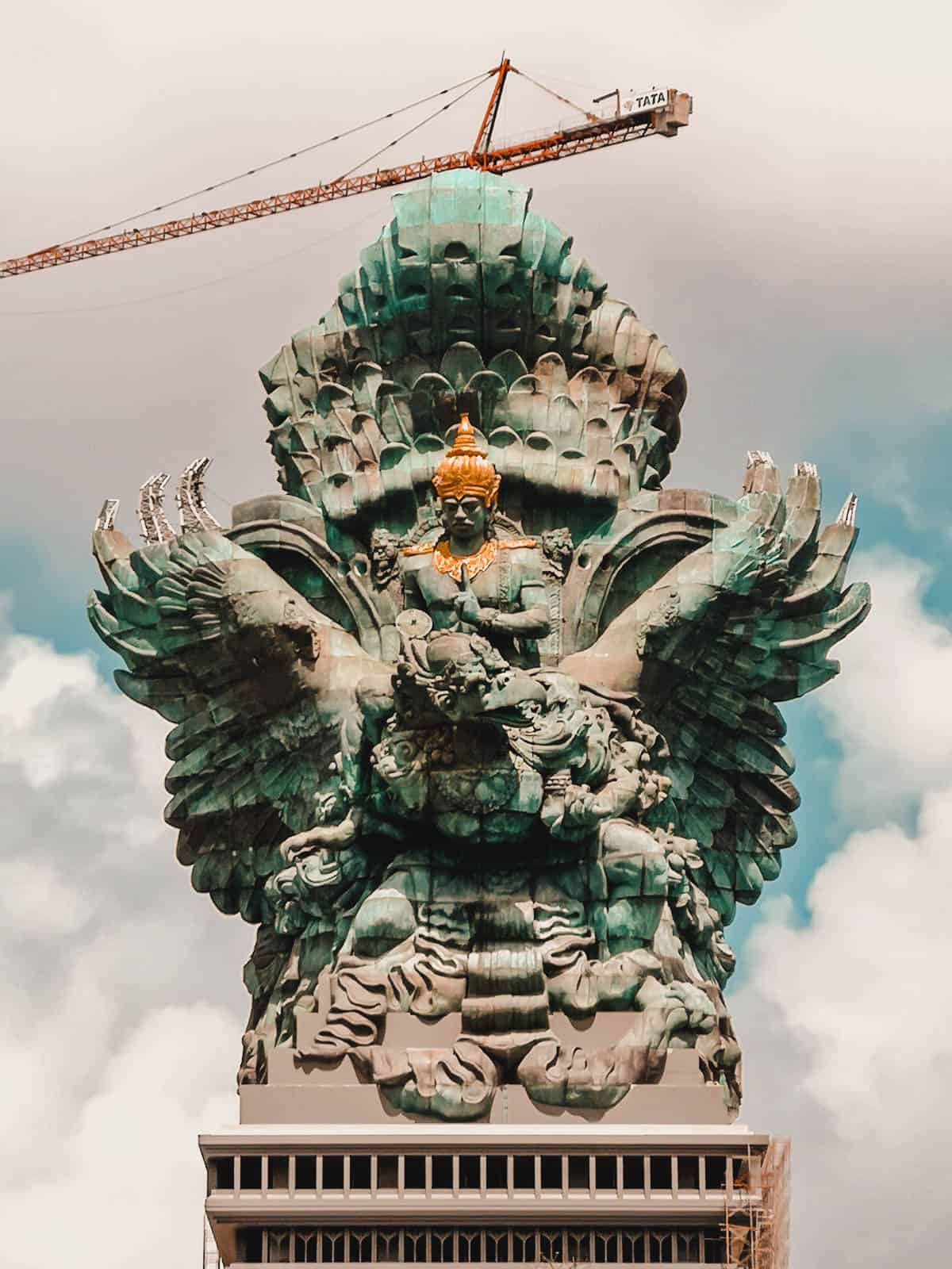 Travel Guide to Bali: Giant statue at Garuda Wisnu Kencana Cultural Park