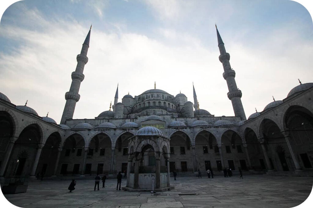 The Blue Mosue in Istanbul, Turkey